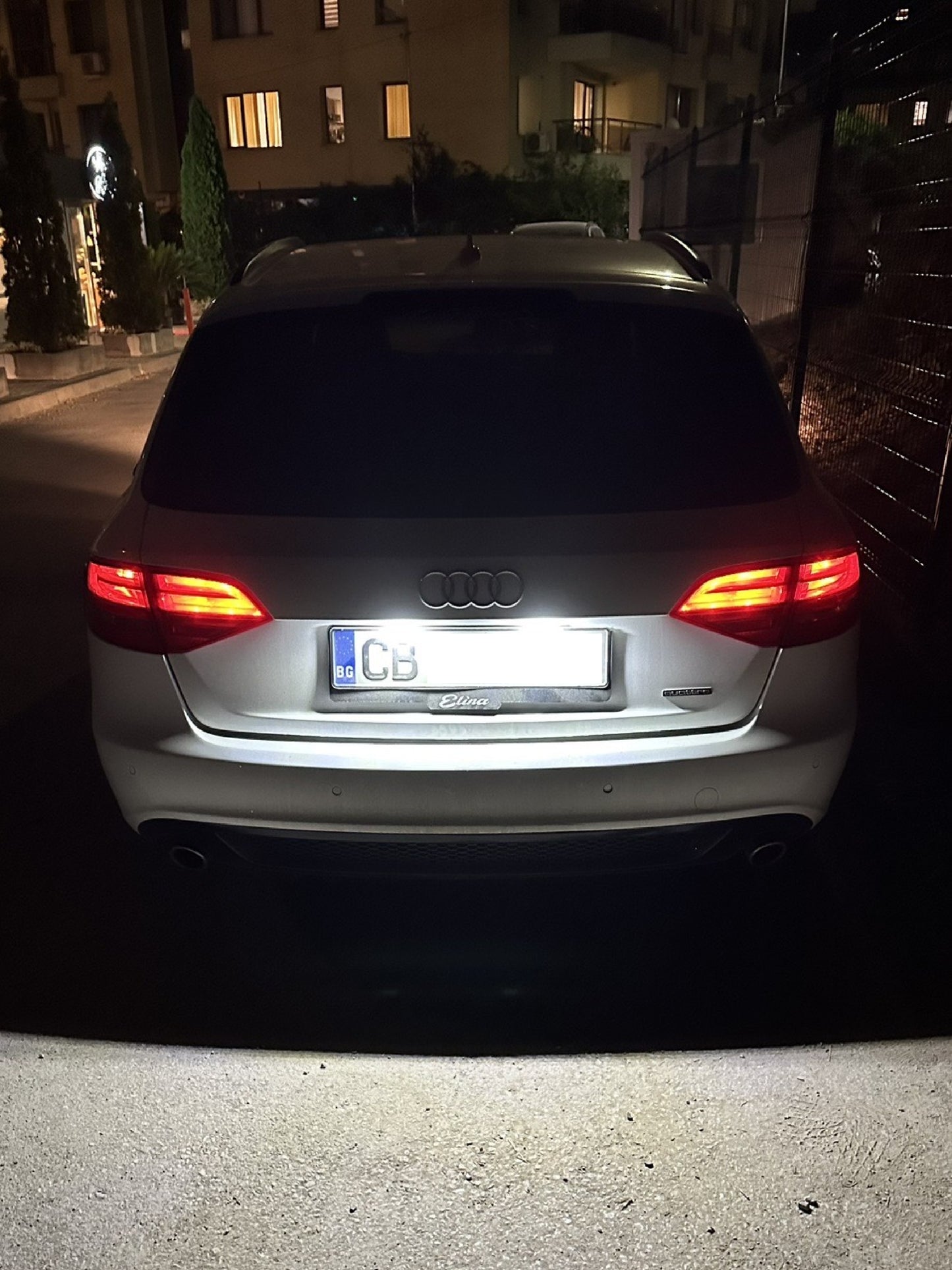 LED Плафони за Заден Номер на Audi A4, A5, A6, A7, Q5, Golf 6