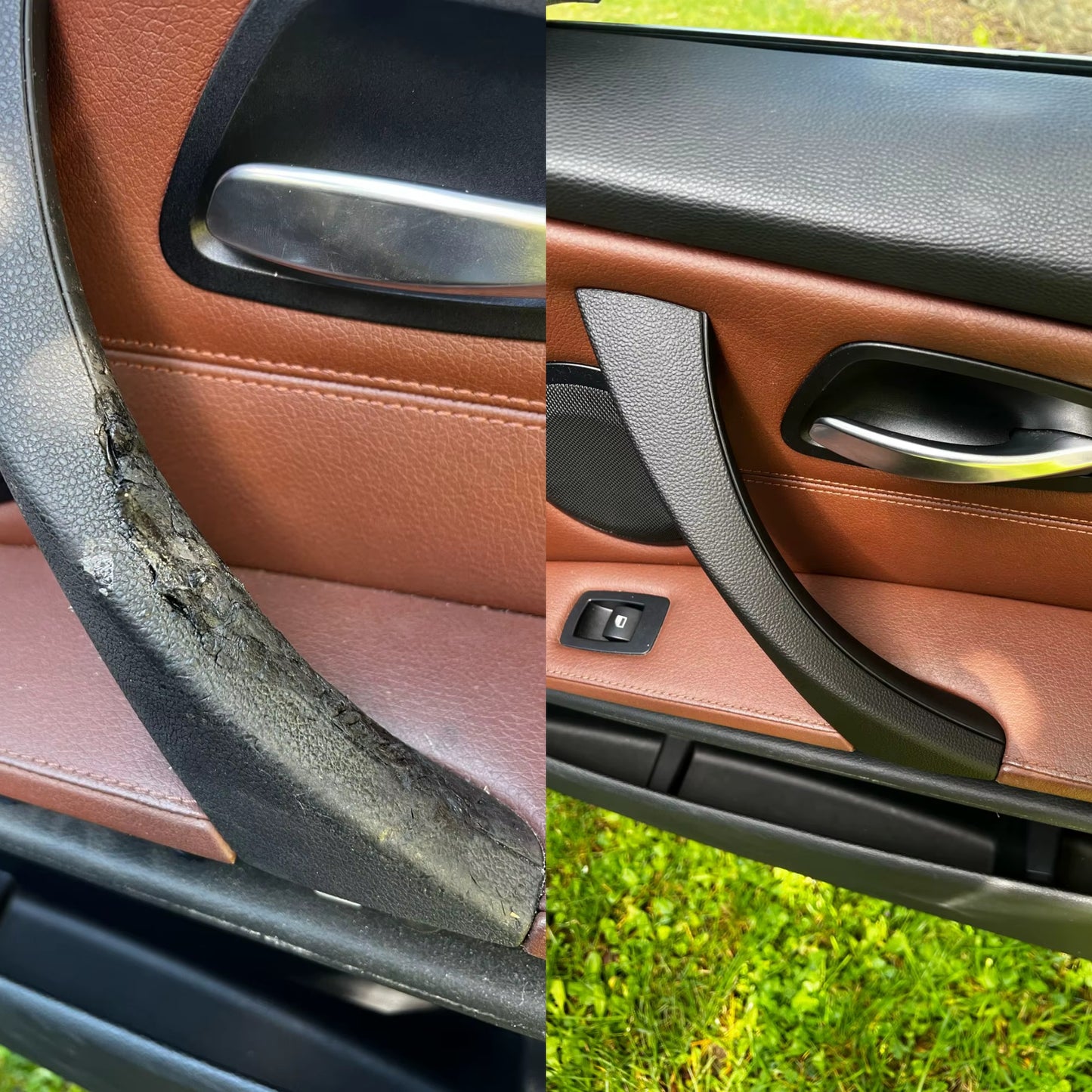 Нови черни дръжки за вратите на BMW E90 E91 E92