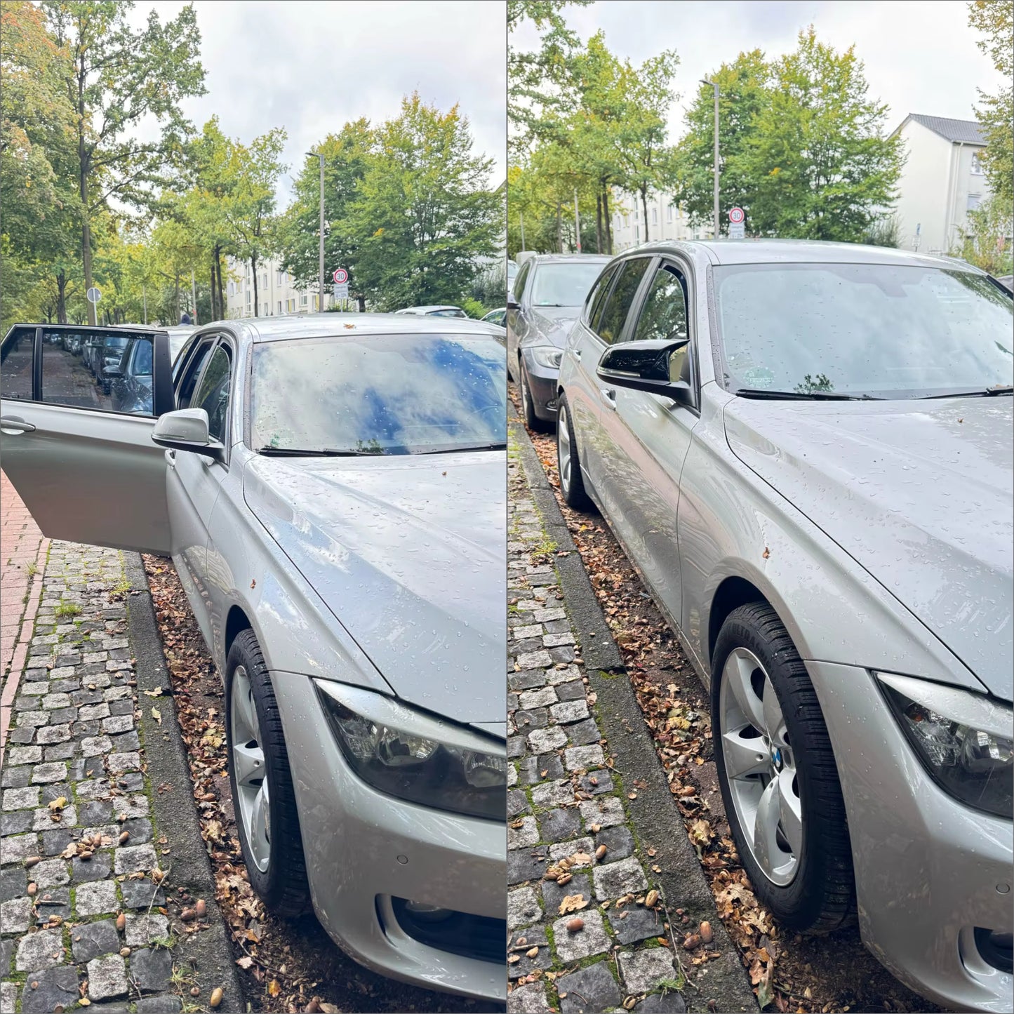 Черни Batman капаци за огледала BMW E84, F20, F30, F31, F32, F34
