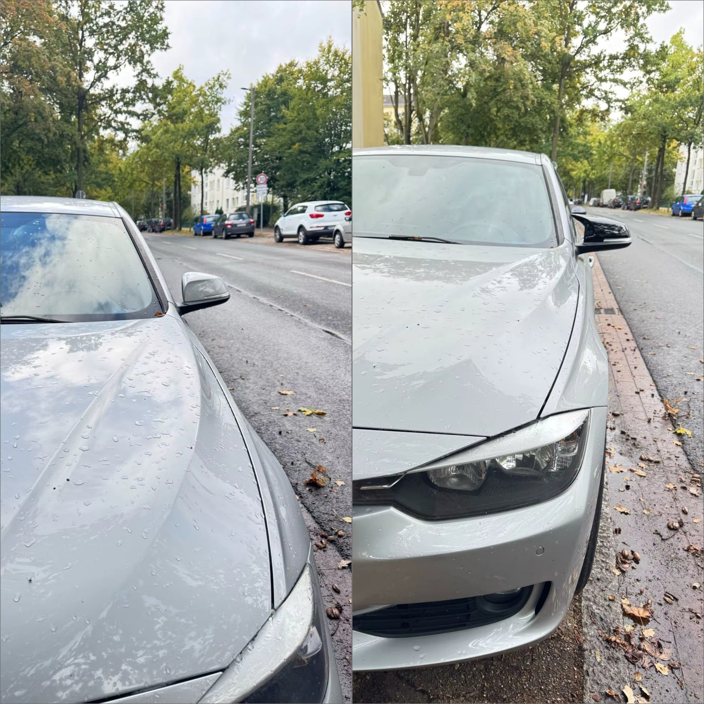 Черни Batman капаци за огледала BMW E84, F20, F30, F31, F32, F34
