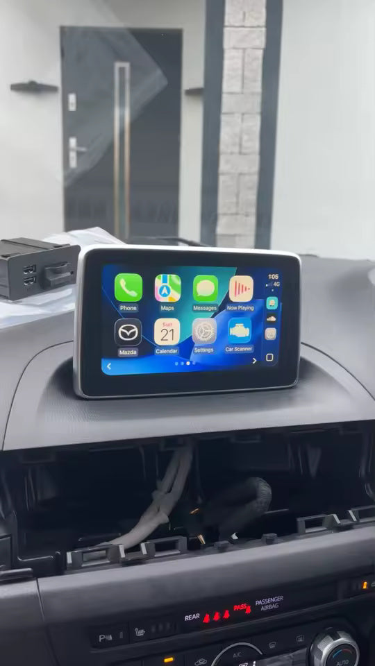 Carplay и Android Auto модул за Mazda Connect - пример
