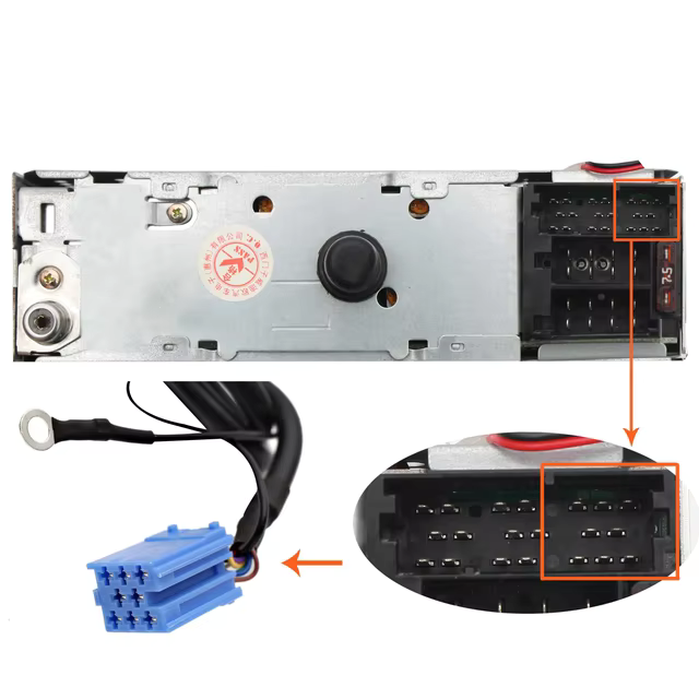 USB + AUX кабел за Audi, VW, Skoda, Seat – заместител на CD Changer.