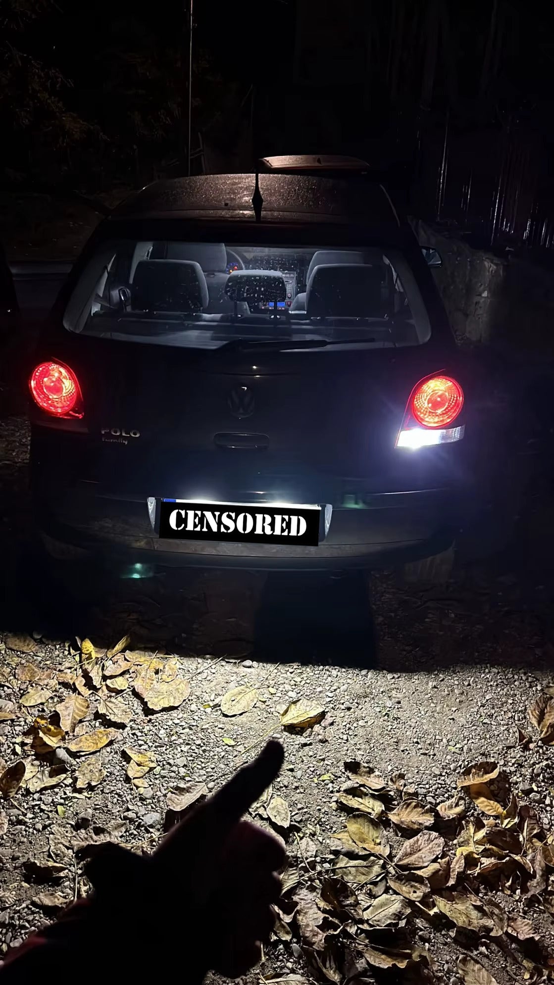 LED плафони за заден номер – съвместими с VW Golf, Passat, Polo.