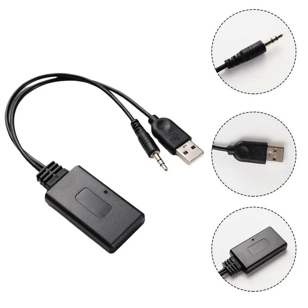Bluetooth 5.0 адаптер за автомобил – лесно свързване към AUX и USB
