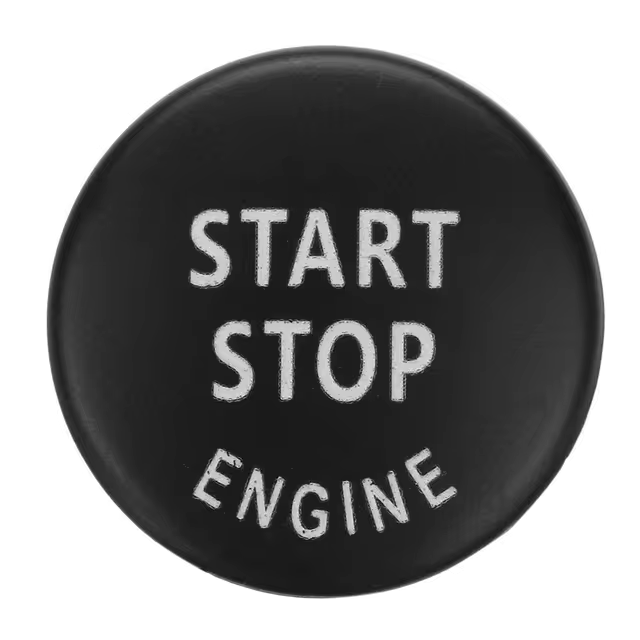 Висококачествени бутони Start Stop за BMW – черен.