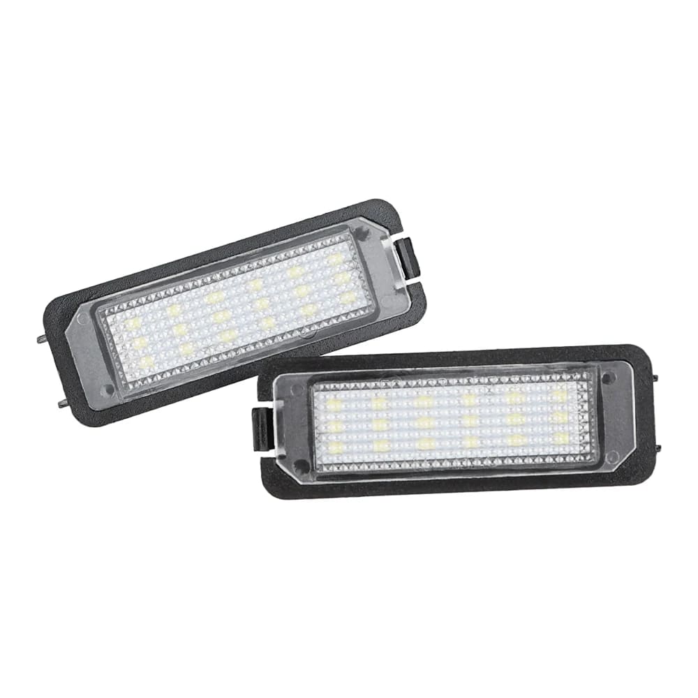 LED плафони за заден номер – съвместими с VW Golf, Passat, Polo.