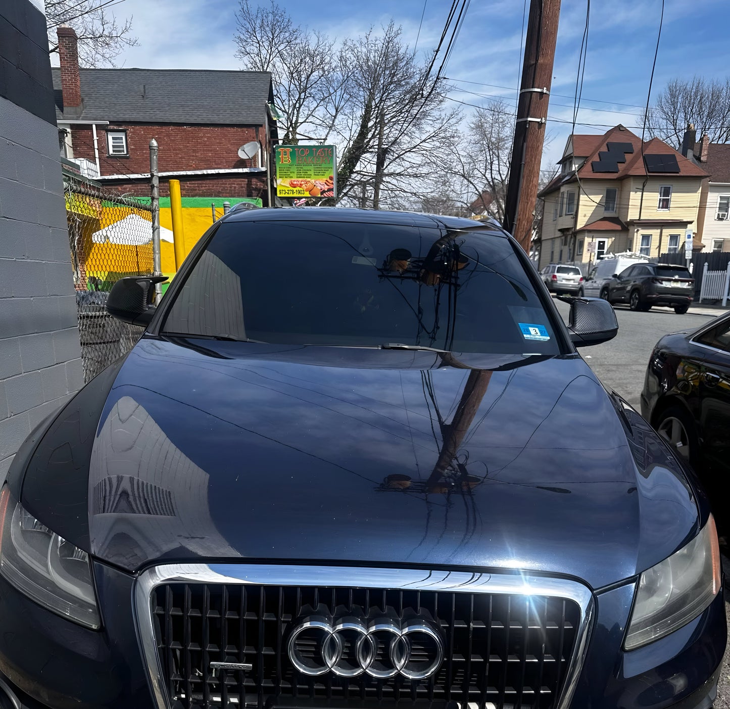 Висококачествени Batman капаци за Audi Q5 8R и Q7 4L - Карбонов мотив от клиент