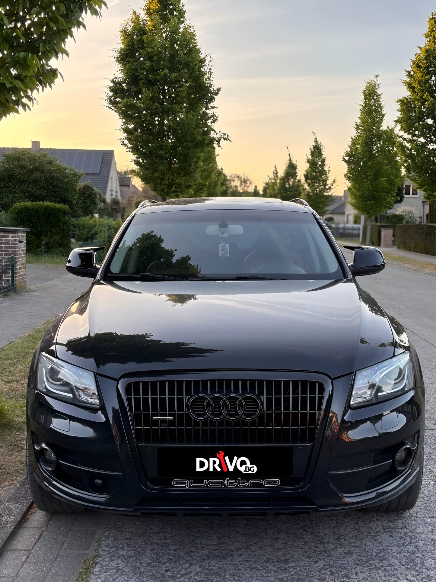 Висококачествени Batman капаци за Audi Q5 8R и Q7 4L - Пиано лак от клиент