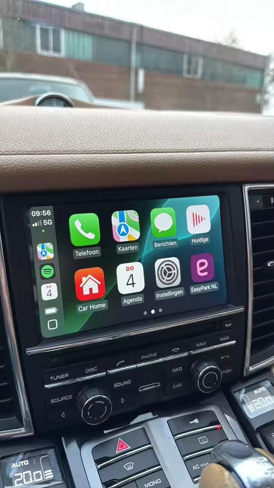 Висококачествен CarPlay и Android Auto модул за Porsche Cayenne, Macan и други с PCM 3.1 медия - примерна снимка