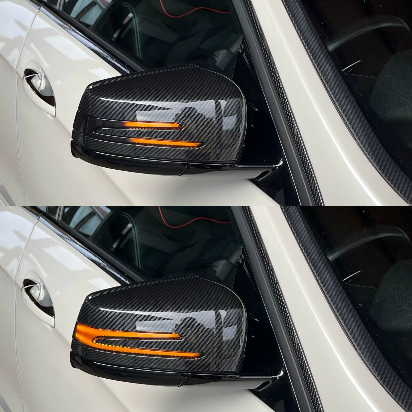 Опушени LED мигачи за Mercedes W204, W212, W221 и други