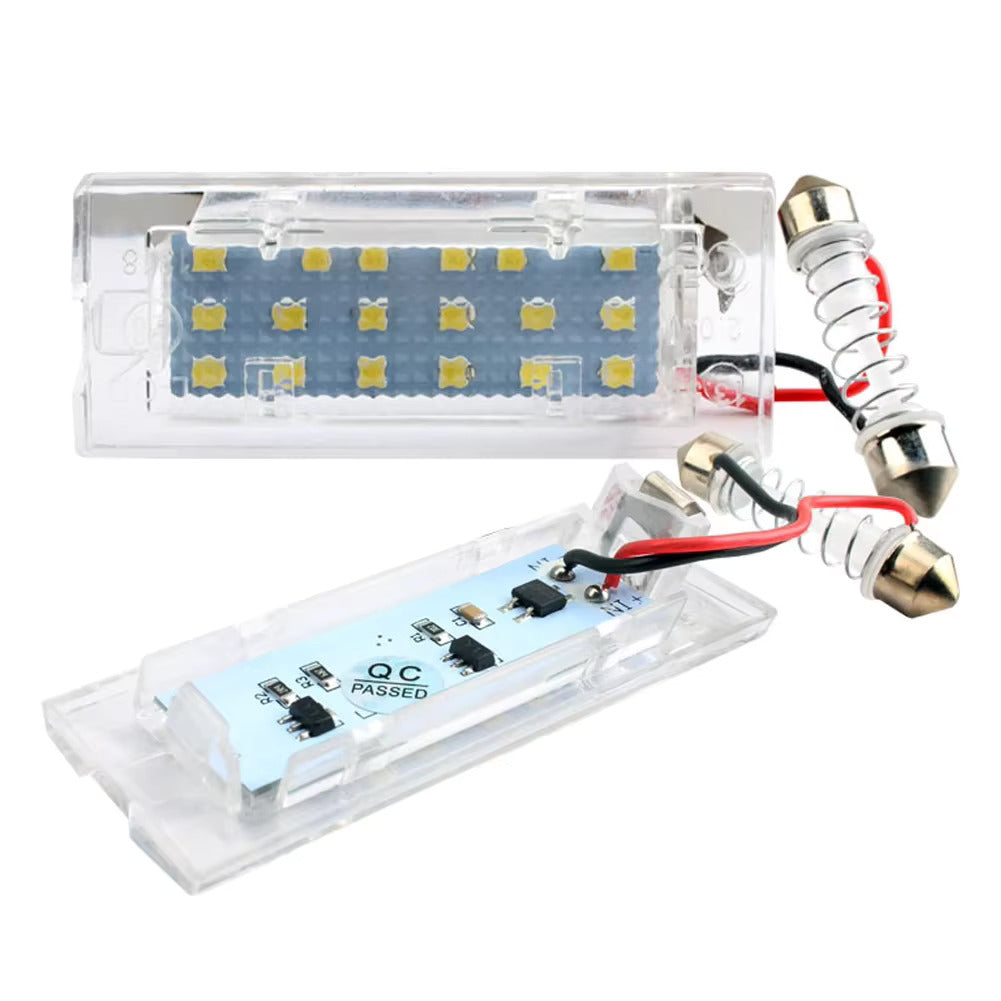 LED плафони за заден номер за BMW E53 и E83.