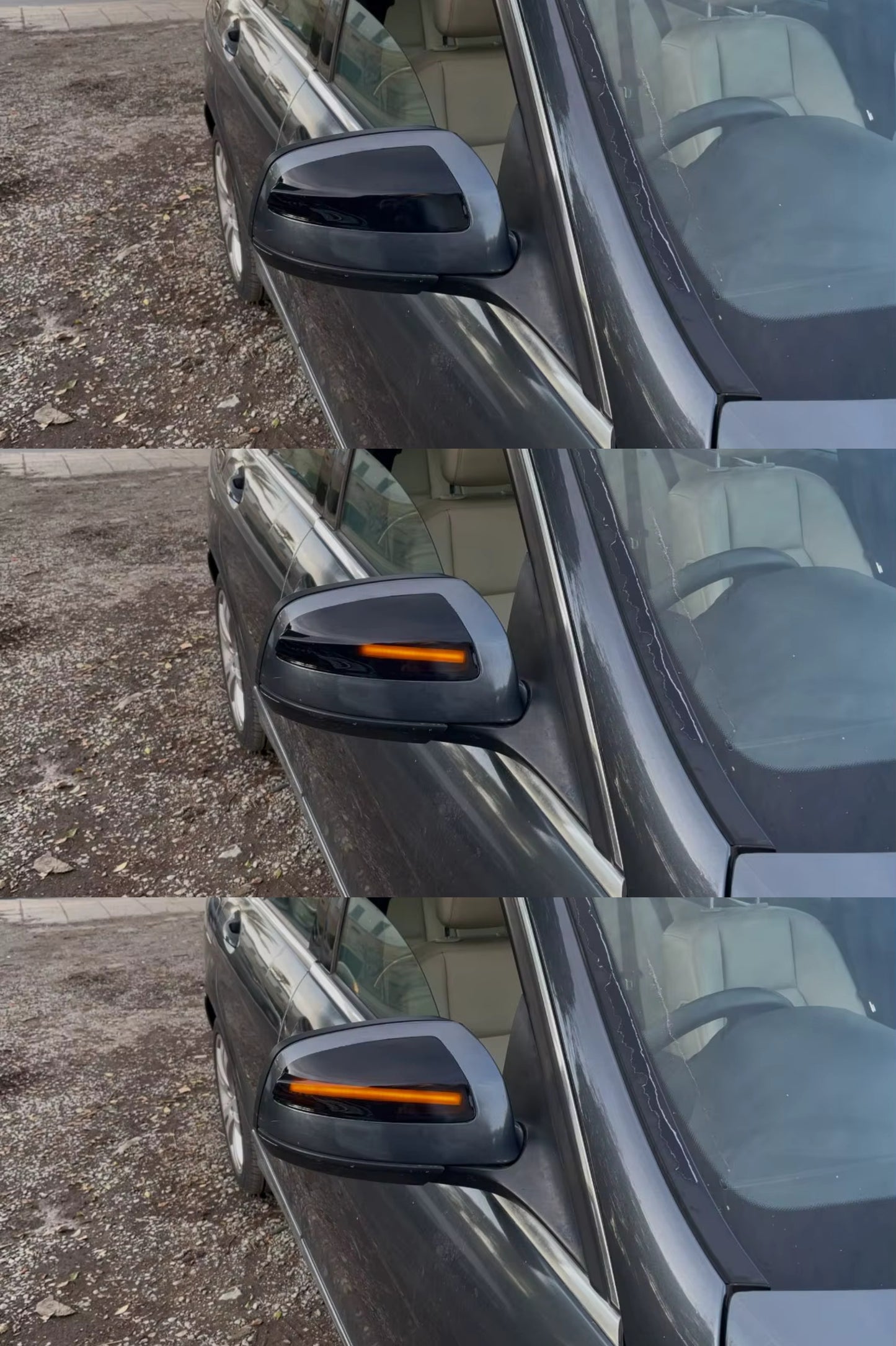 LED динамични мигачи за огледала на Мercedes C-class W204