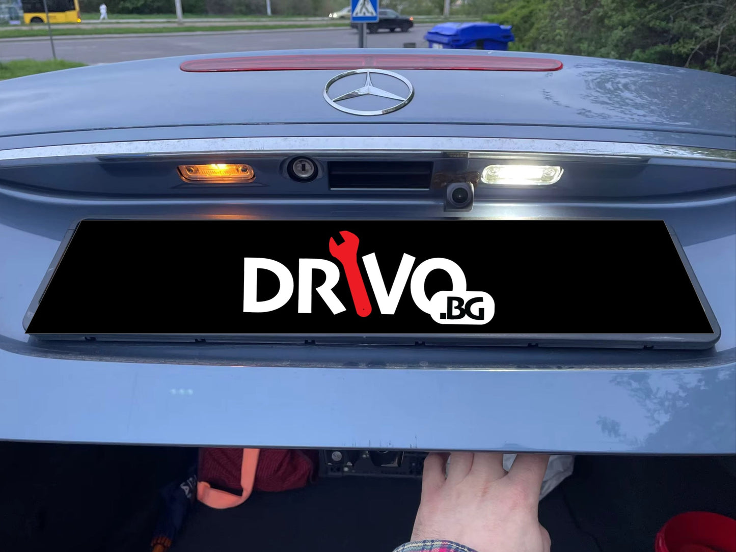 LED Плафони за Номер на Mercedes W203 W211 C219 R171 с Директен Монтаж - сравнение със старите
