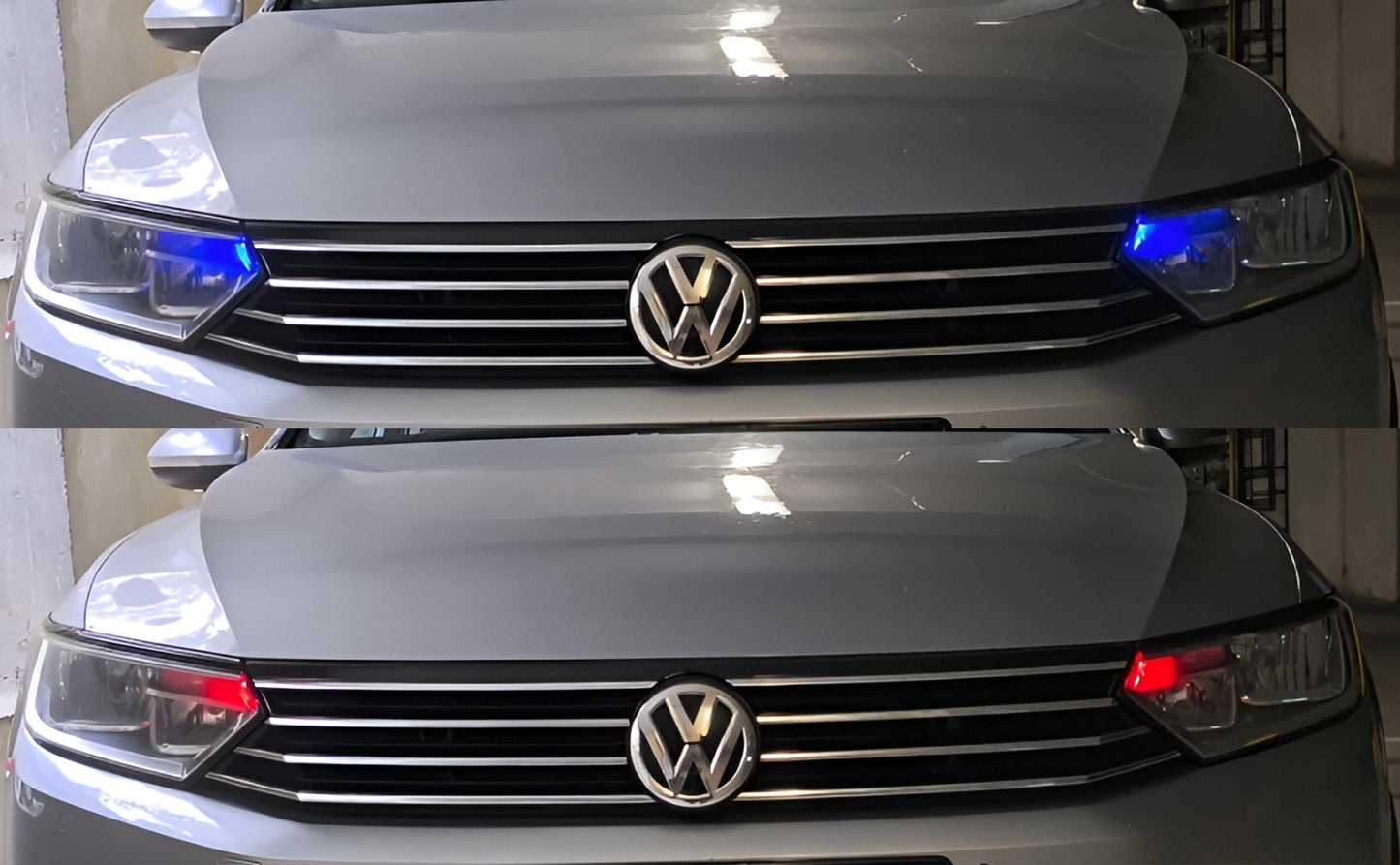 Комплект многоцветни T10 крушки и дистанционно за избор на цвят - клиент