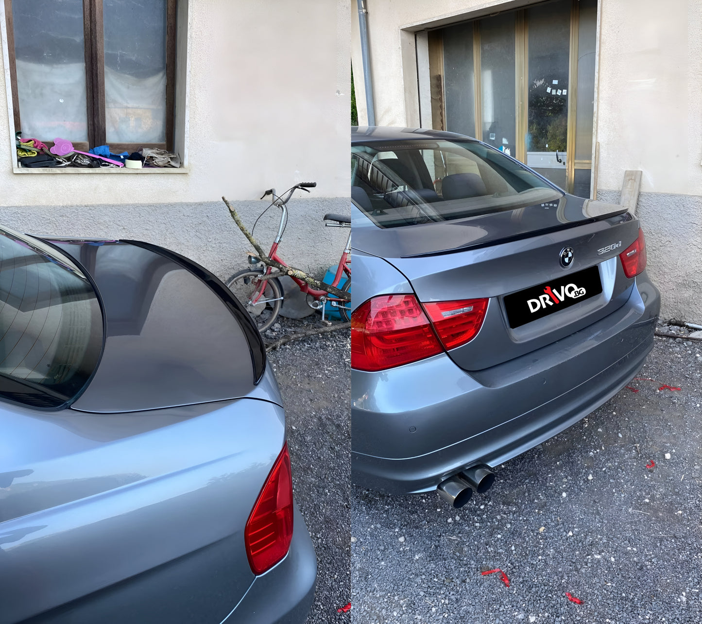Чисто Нов Лип Спойлер за Багажник на BMW E90 - клиент