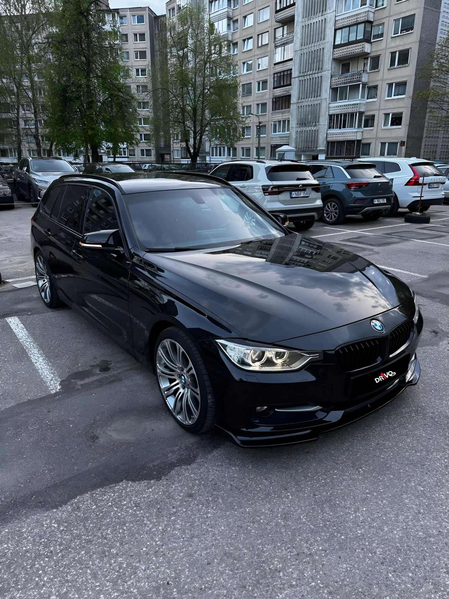 Висококачествени вежди за фарове на BMW 3 серия F30 и F31 (2011 - 2019) - пример от клиент
