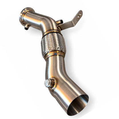 Висококачествен Неръждаем Downpipe за BMW N57 F30, F32, F10, F15 и F16
