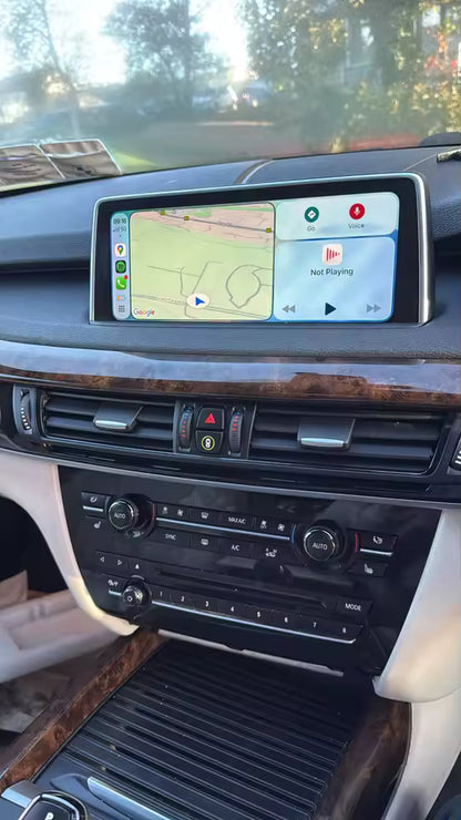 Висококачествен CarPlay и Android Auto за BMW с NBT навигация
