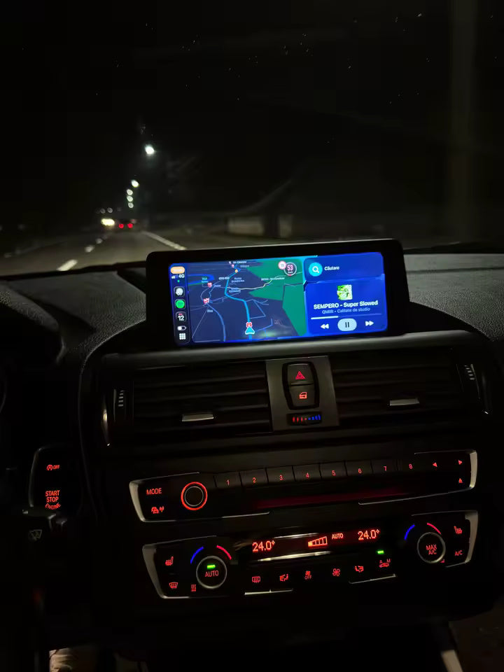 Висококачествен CarPlay и Android Auto за BMW с NBT навигация