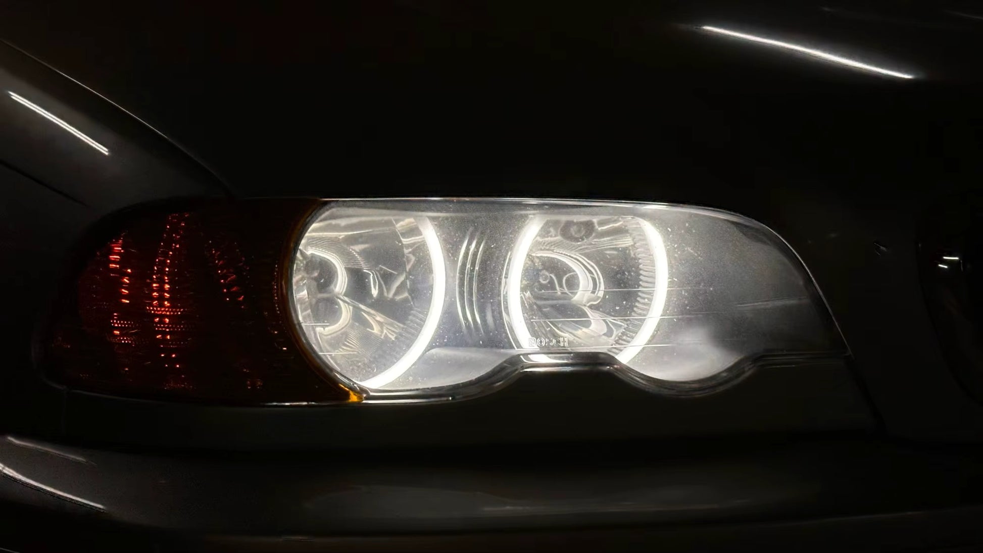 Cotton LED ангелски очи за BMW 3 серия E46 купе