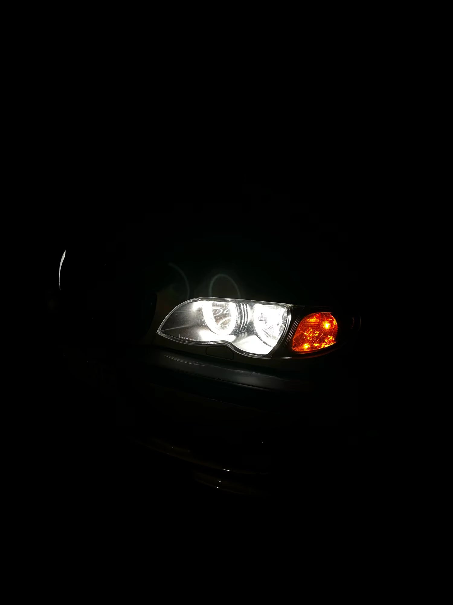 Cotton LED ангелски очи за BMW 3 серия E46 седан facelift