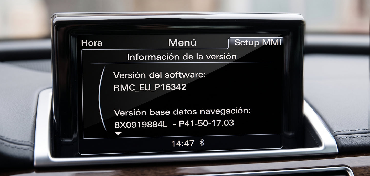 Висококачествен Carplay модул за RMC медия на Аudi A6 и A7 - версия, с което модулът е съвместим