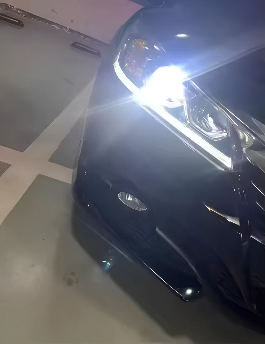 CANBus LED крушки с вградена лупа за прецизно осветяване - примерен фар