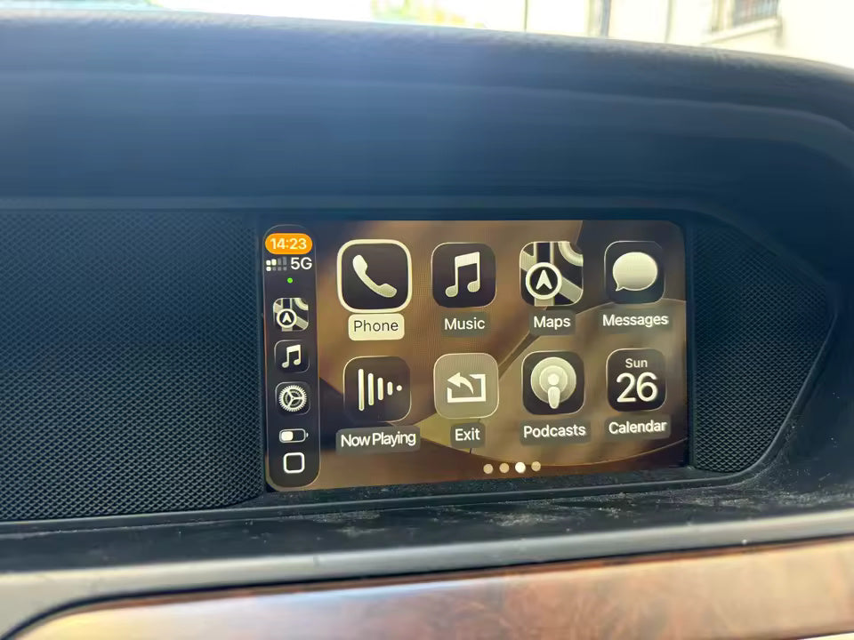 CarPlay и Android Auto модул за Mercedes-Benz с NTG 4.5 и 4.7 мултимедия - клиент