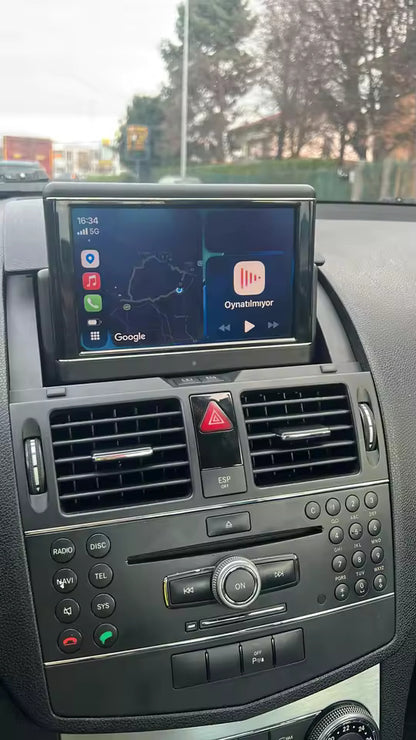 CarPlay и Android Auto модул за Mercedes-Benz с NTG 4.0 мултимедия - снимка от клиент