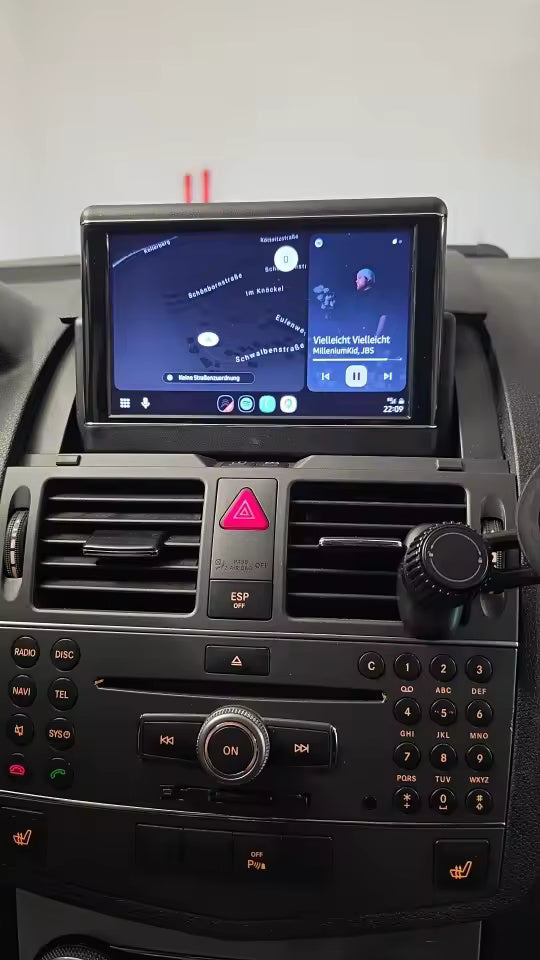 CarPlay и Android Auto модул за Mercedes-Benz с NTG 4.0 мултимедия - пример