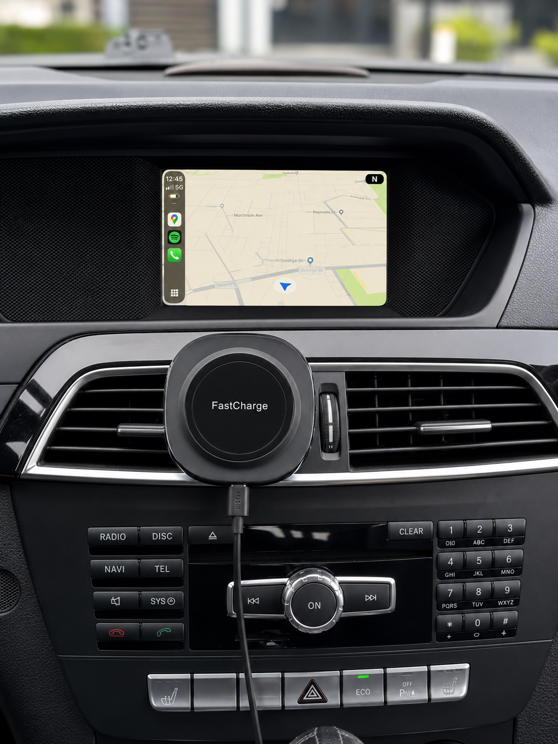 CarPlay и Android Auto модул за Mercedes-Benz с NTG 4.5 и 4.7 с Becker - пример