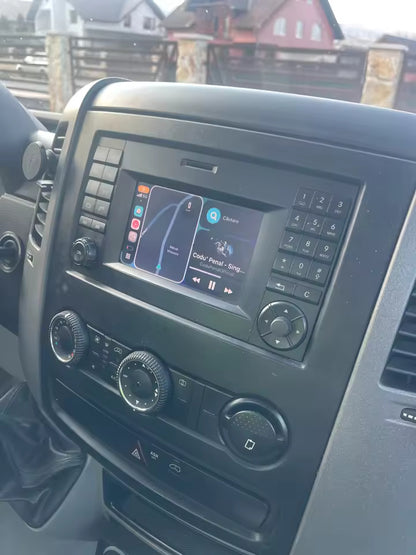 CarPlay и Android Auto модул за Mercedes-Benz с NTG 4.5 и 4.7 с Becker - пример от клиент