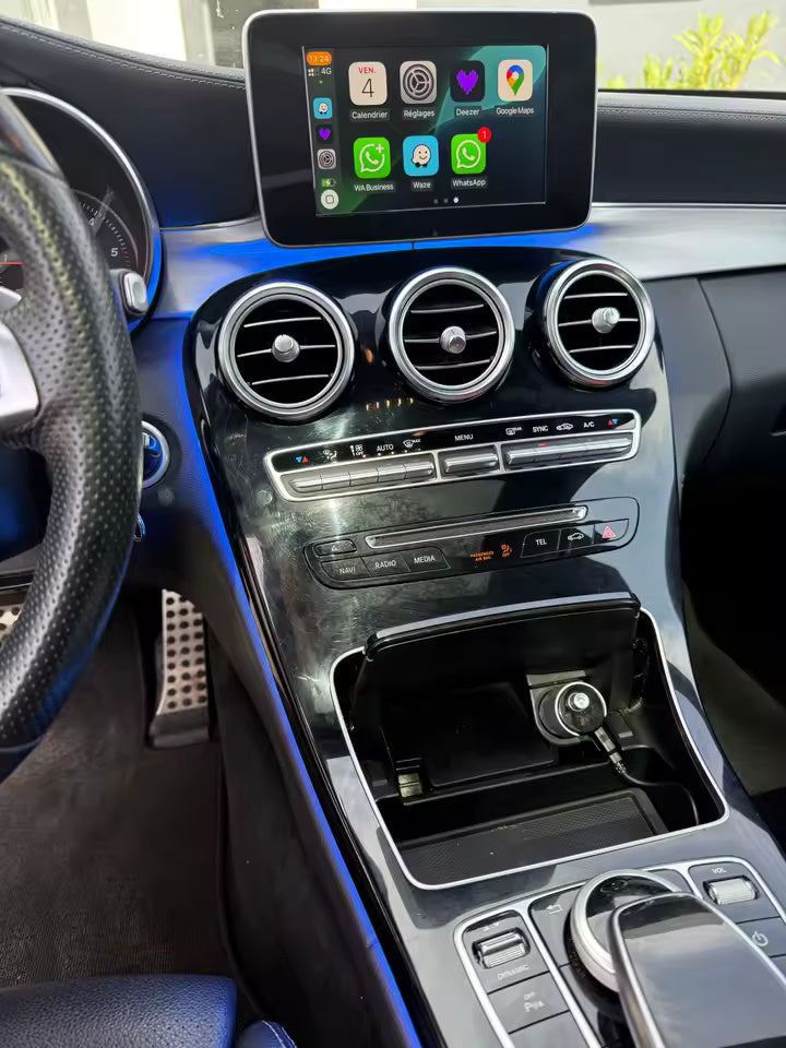 CarPlay и Android Auto модул за Mercedes-Benz с NTG 5.0 мултимедия - пример