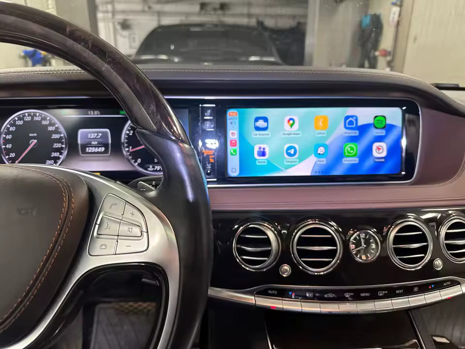 CarPlay и Android Auto модул за Mercedes-Benz с NTG 5.0 мултимедия - пример