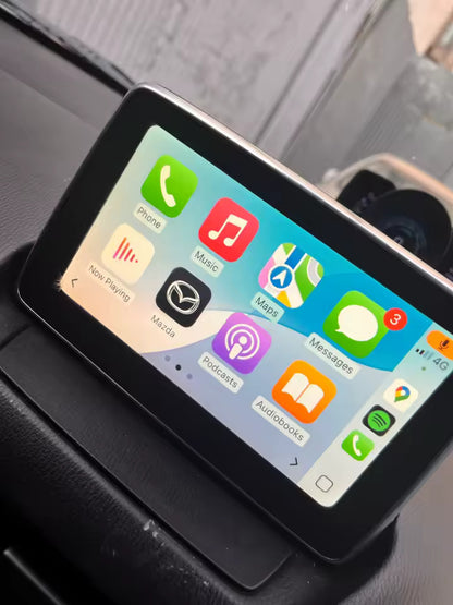 Carplay и Android Auto модул за Mazda Connect - начално меню