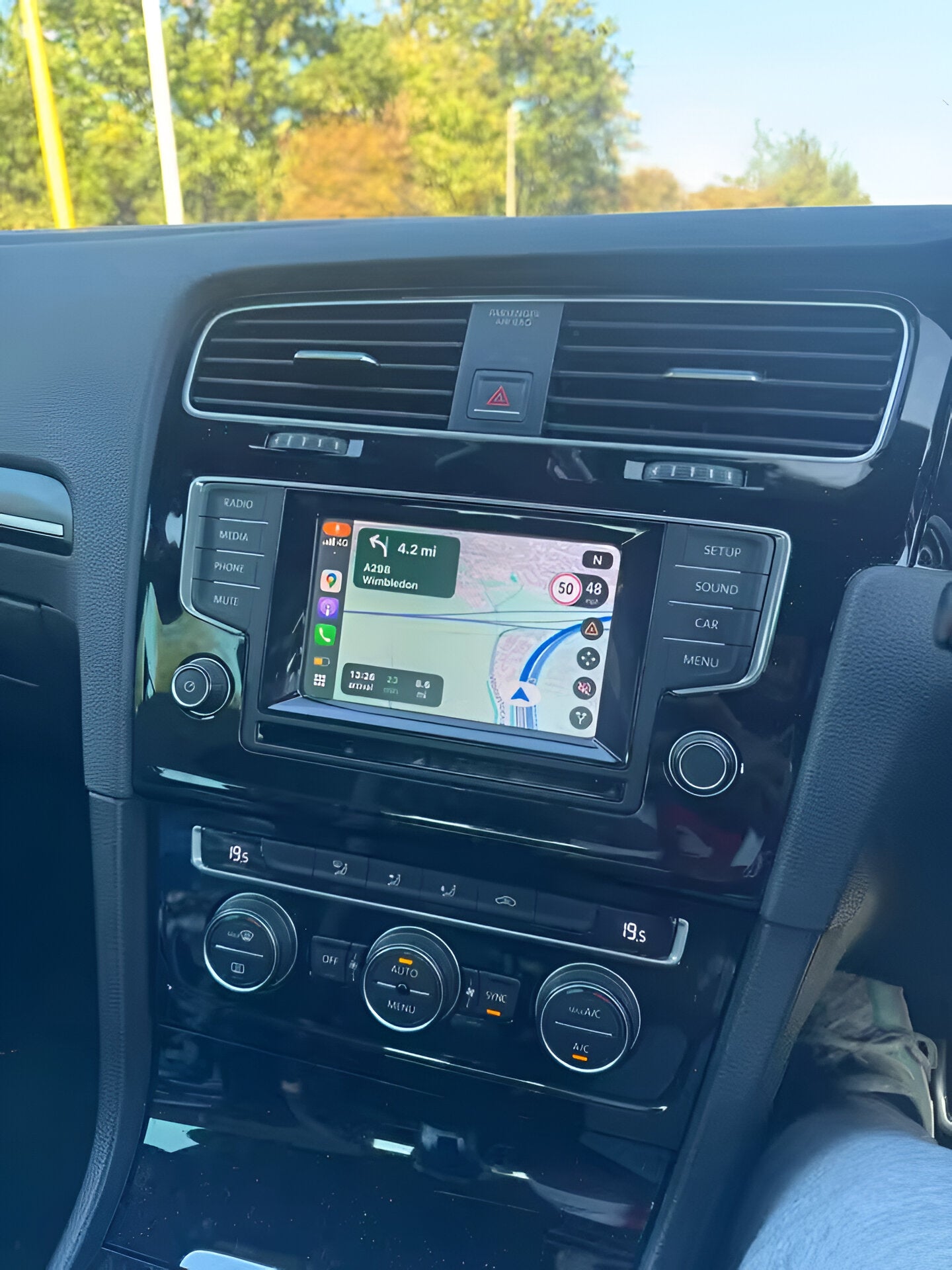 Висококачествен Carplay модул за VW, Seat и Skoda с MIB, MIB 2 и MIB 2.5 медии - пример