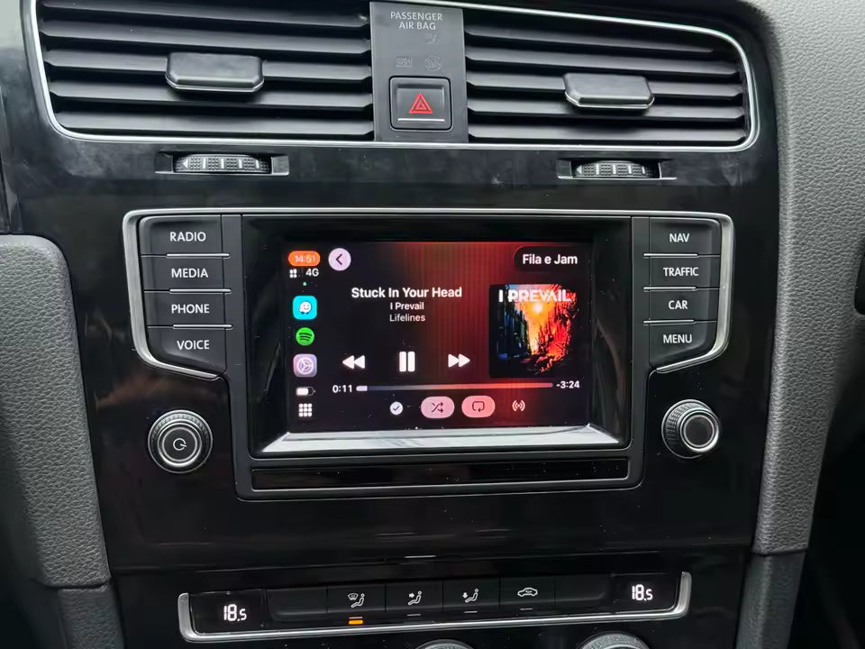 Висококачествен Carplay модул за VW, Seat и Skoda с MIB, MIB 2 и MIB 2.5 медии - клиент