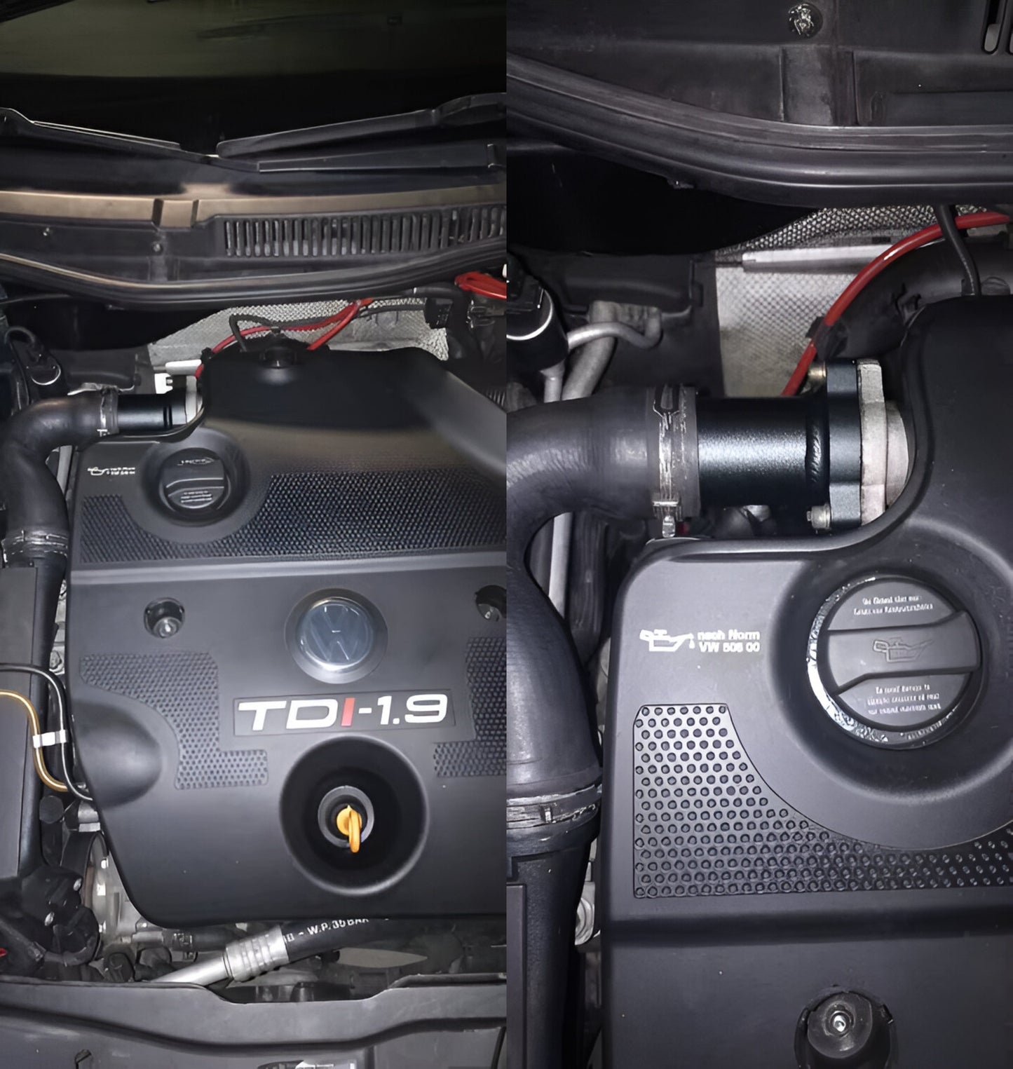 Комплект за премахване на EGR клапан за 1.9TDI на Skoda