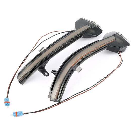 Динамични мигачи за огледала BMW F10, F11, F07 и други - отпред