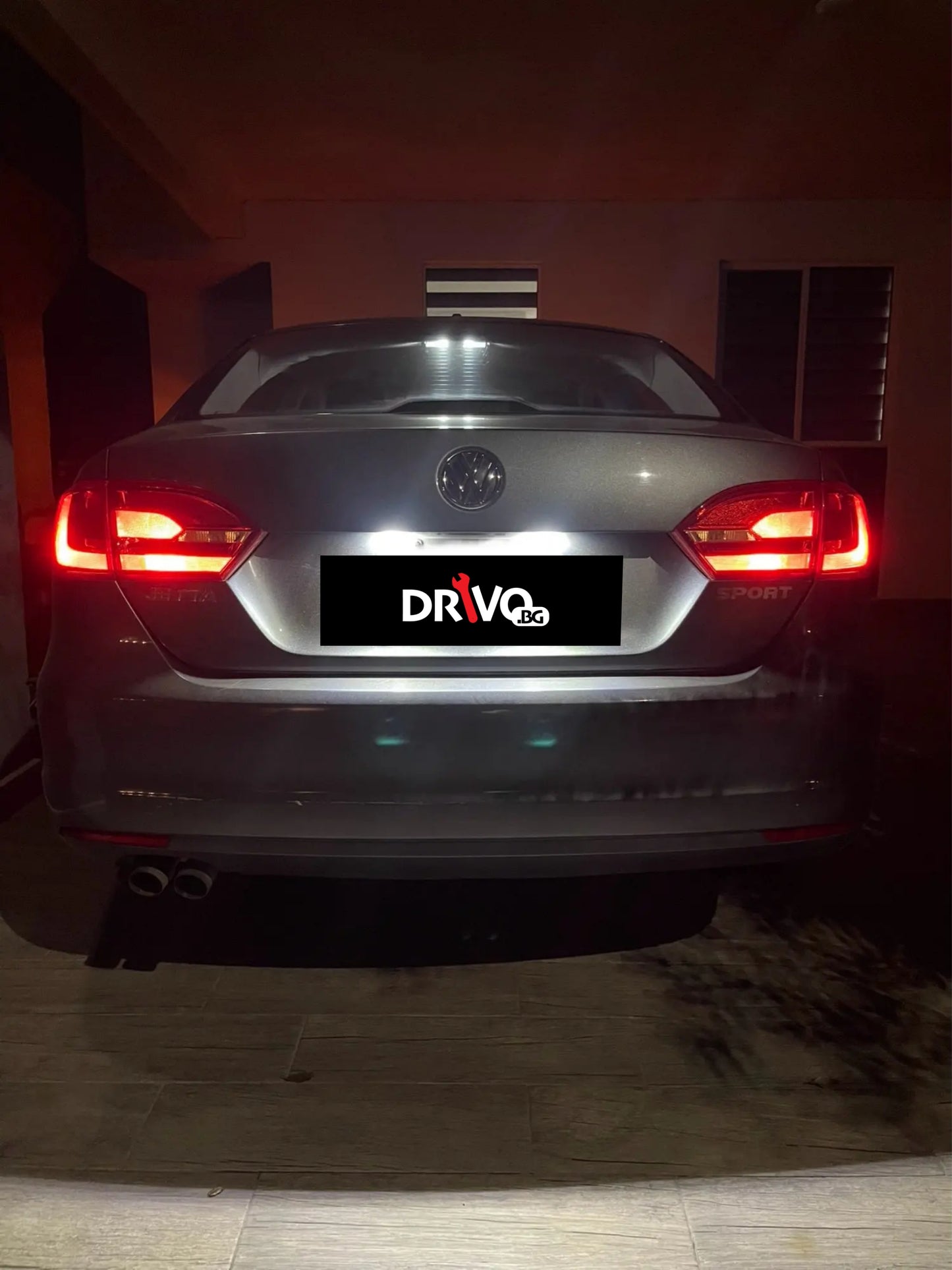 LED плафони за заден номер Audi A4, A5, A6 - клиент