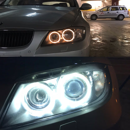 LED светлини за Angel Eyes BMW E90 и E91 Pre-Face - клиент