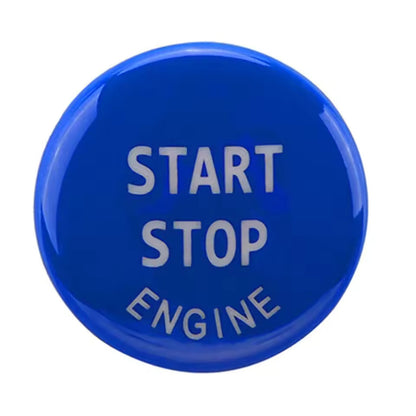 Висококачествени бутони Start Stop за BMW – син.