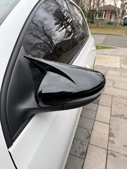 Нови висококачествени Batman капаци за огледала на VW Golf 6 
- пример