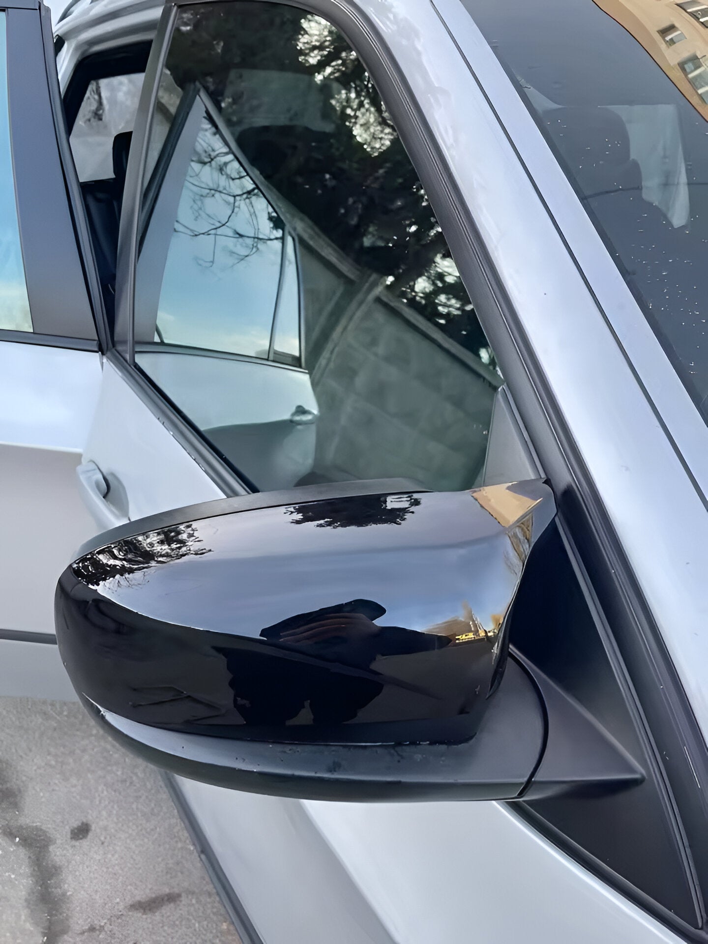 Batman капаци за огледала на BMW X5 E70 и X6 E71 - поглед към капака отблизо