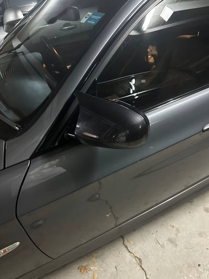 Карбонови Batman капаци за огледала за BMW E90, E91, E92, E93, E81, 87 и други - клиент