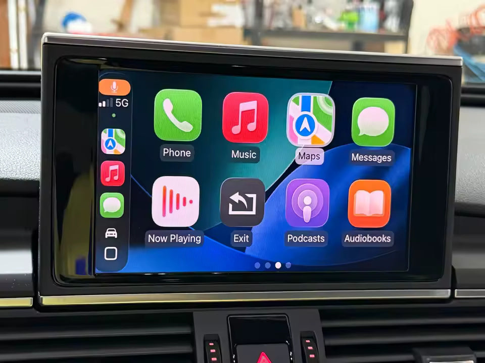 Висококачествен Carplay модул за Аudi 3G MMI навигации - A6 C7 и A7 C7