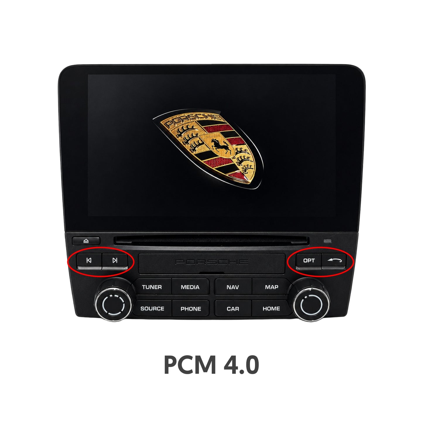 Висококачествен CarPlay модул за Porsche PCM 4.0 - разпознаване на медията