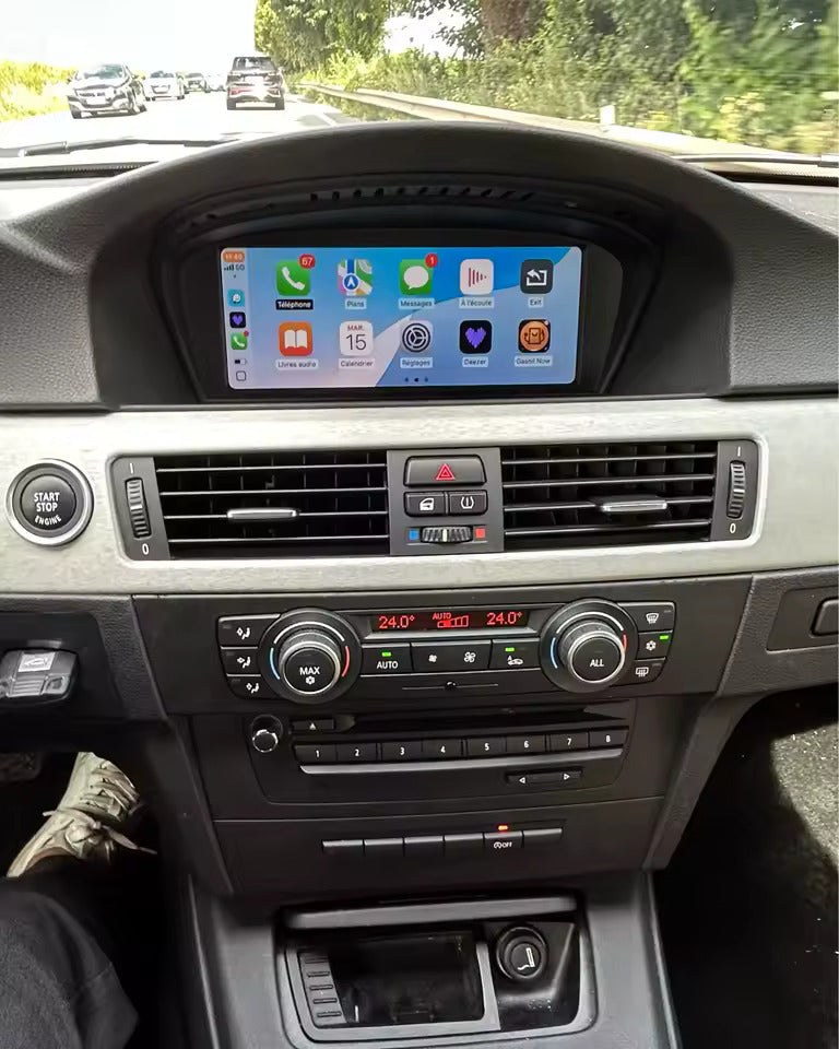 Висококачествен Carplay и Android Auto модул за CIC навигация на BMW - пример от клиент