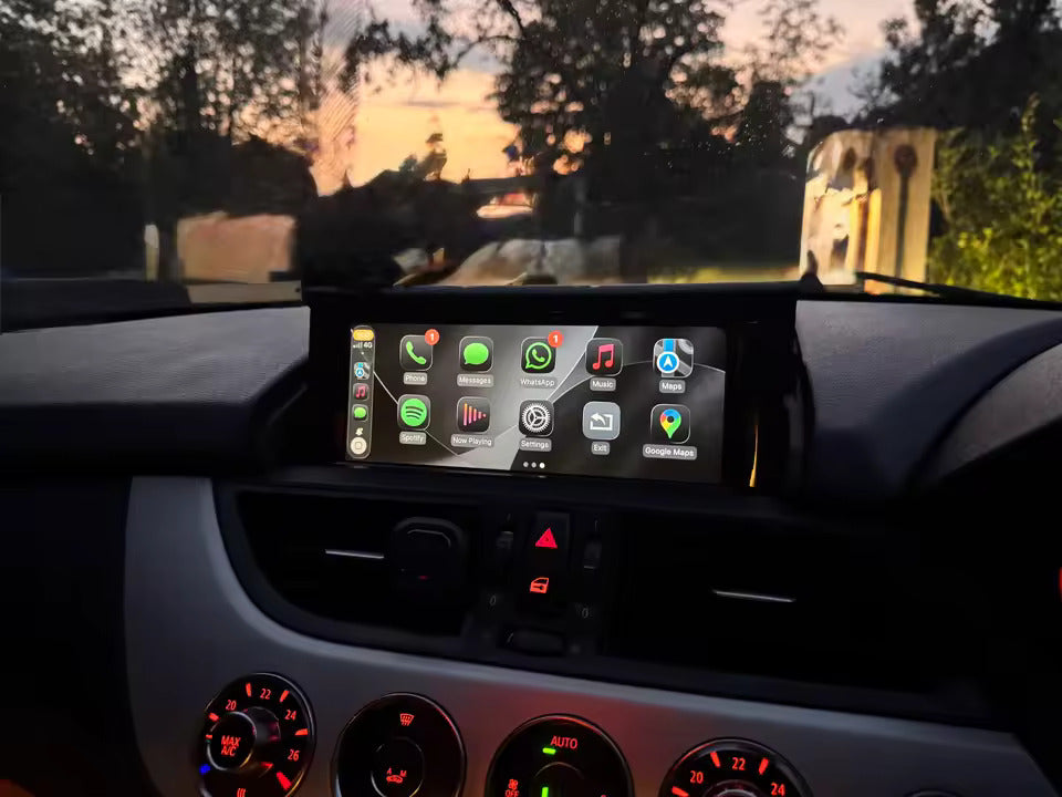 Висококачествен Carplay и Android Auto модул за CIC навигация на BMW - пример от клиент