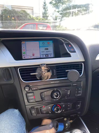 Carplay модул за Audi A4, A5 и Q5 с Concert и Symphony медии без GPS - пример от клиент